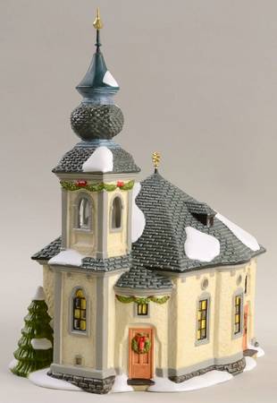 Alpine Village Ava Maria Chapel - Boxed