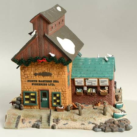 Dickens Village North Eastern Sea Fisheries Ltd - Boxed