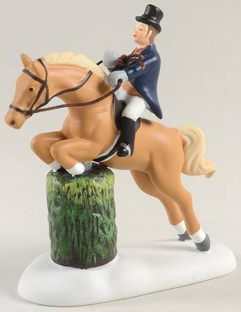 Twelfth Night - Dickens' Village Victorian Show Jumping - Boxed