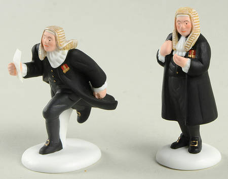 Dickens Village Members Of Parliament-Set Of 2 - With Box