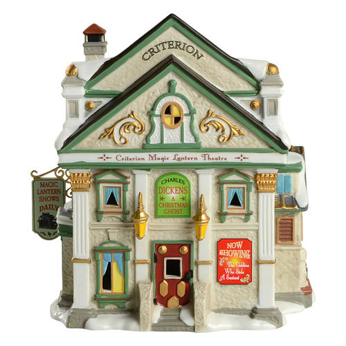 Dickens Village Criterion Magic Lantern Theatre - With Box Bx750