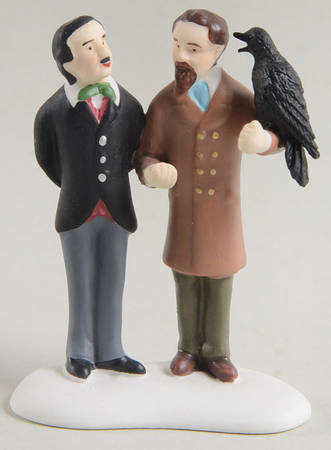 Dickens Village Grip Inspires Poe - With Box Bx815