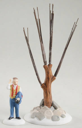 Dickens Village The Hardy Ash - With Box Bx810