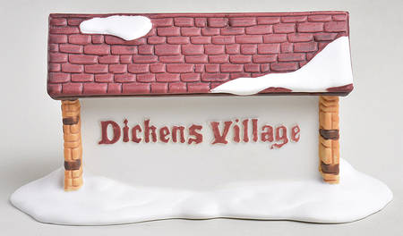 Dickens Village Dickens Village Sign - No Box by Department 56