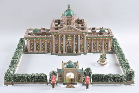 Dickens Village Ramsford Palace-Set Of 17 - Boxed