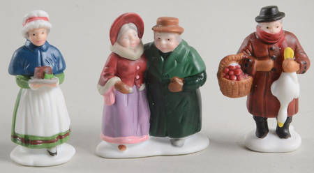 Dickens Village Fezziwig And Friends-Set Of 3 - Boxed