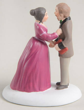 Dickens Village I Will Honor Christmas In My Heart - With Box Bx827