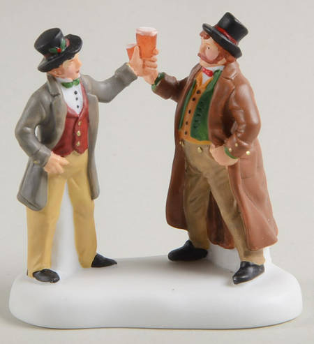 Dickens Village Tipping A Pint - With Box-Bx564