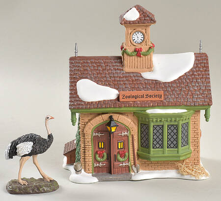 Dickens Village Zoological Gardens-Set Of 2 - With Box Bx834