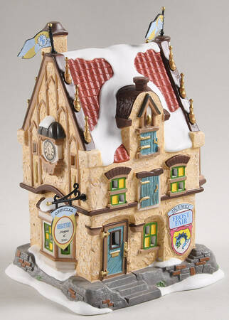Dickens Village Frost Fair Pavilion-Yellow - With Box Bx851