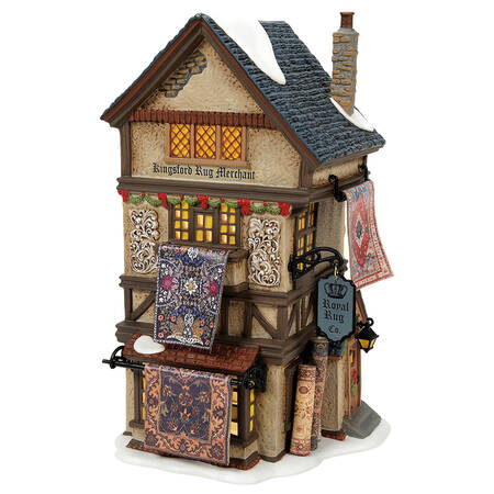 Dickens Village Kingsford Rug Merchant - With Box Bx855