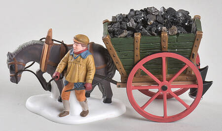 Dickens Village Coal Cart - No Box