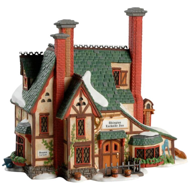 Dickens Village Abington Lockside Inn - Boxed
