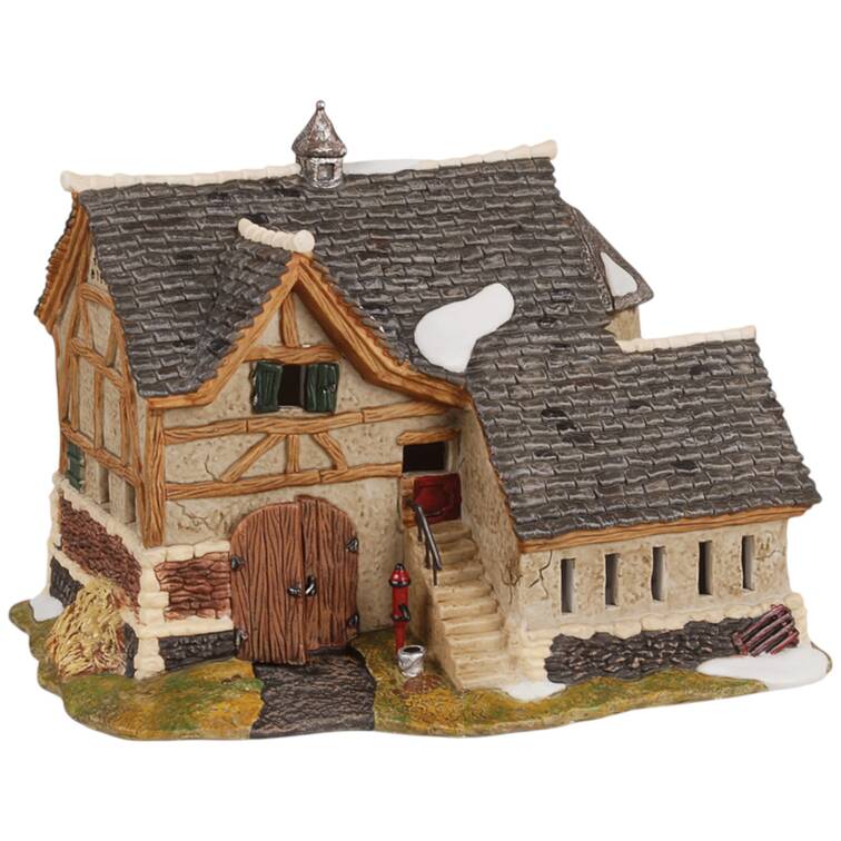 Dickens Village Frasier Family Barn - With Box Bx356