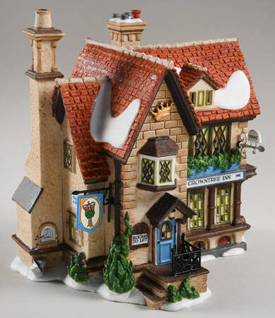 Dickens Village Crowntree Inn-Anniversary Ed - With Box Bx380