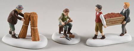 Dickens Village Harvesting Progress Set Of 3 - With Box Bx872