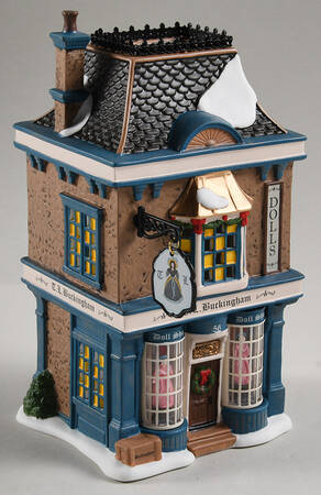 Dickens Village Tl Buckingham Doll Shop - With Box Bx869