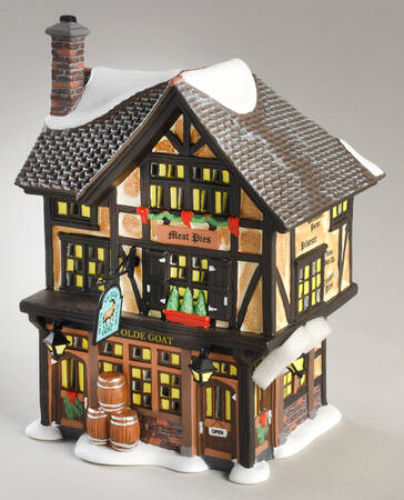 Dickens Village Ye Olde Goat Pub - With Box Bx849