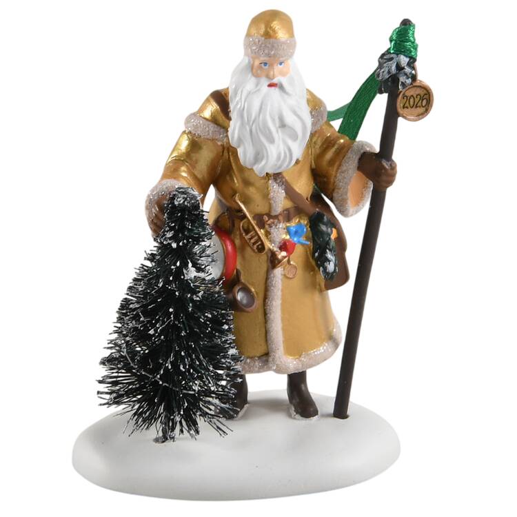 Dickens Village 2026 Father Christmas - 50 Years - With Box Bx878
