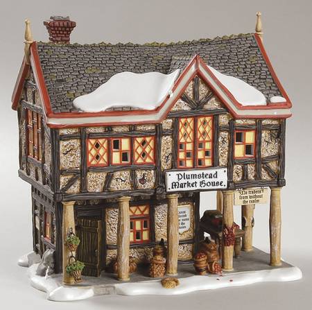 Dickens Village Plumstead Market House - Wtih Box Bx376