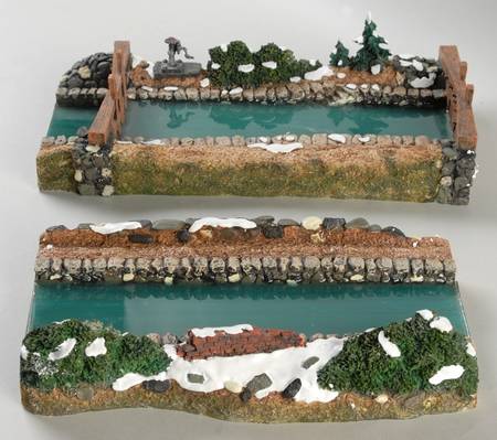 Dickens Village Abington Locks-Set Of 2 - Boxed