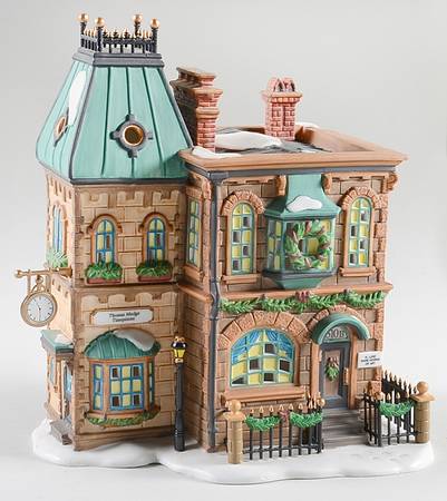Dickens Village Thomas Mudge Timepieces - Boxed