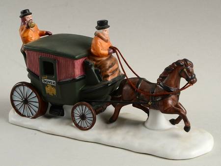 Dickens Village Dover Coach-Version 3-Sri Lanka - Boxed