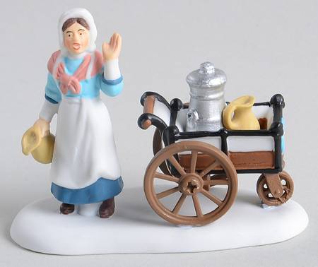 Twelfth Night - Dickens' Village Victorian Milk Maid - Boxed