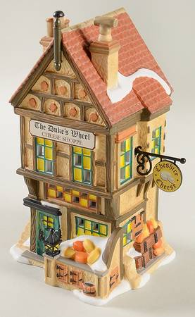 Dickens Village Duke's Wheel Cheese Shoppe - With Box Bx735