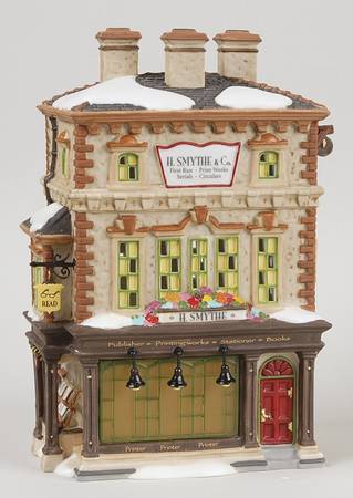 Dickens Village H. Smythe Publisher - With Box Bx343
