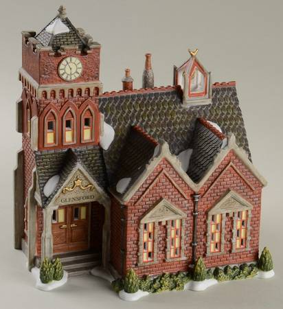 Dickens Village Glensford School - With Box Bx388