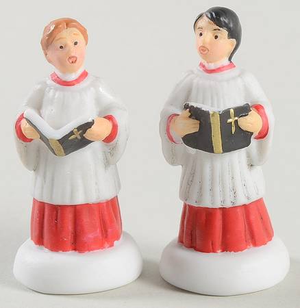 Dickens Village Hallelujah-Set Of 2 -