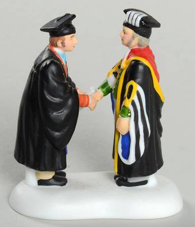 Dickens Village Congratulations, Graduate - With Box Bx698