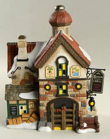 Dickens Village The Hansom Cab Co. - With Box Bx752