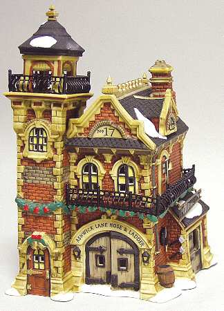 Dickens Village Ashwick Lane Hose & Ladder - Boxed
