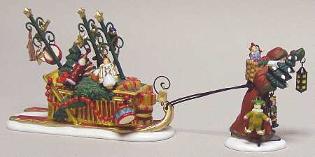 Dickens Village Father Christmas' Journey - Bx295 With Box