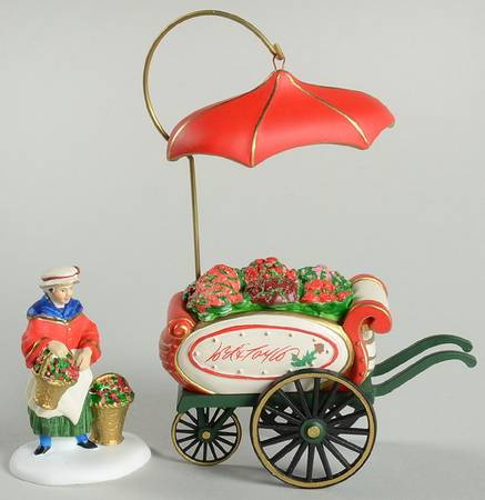 Dickens Village Lord & Taylor Flower Cart-Exclusive - With Box Bx719