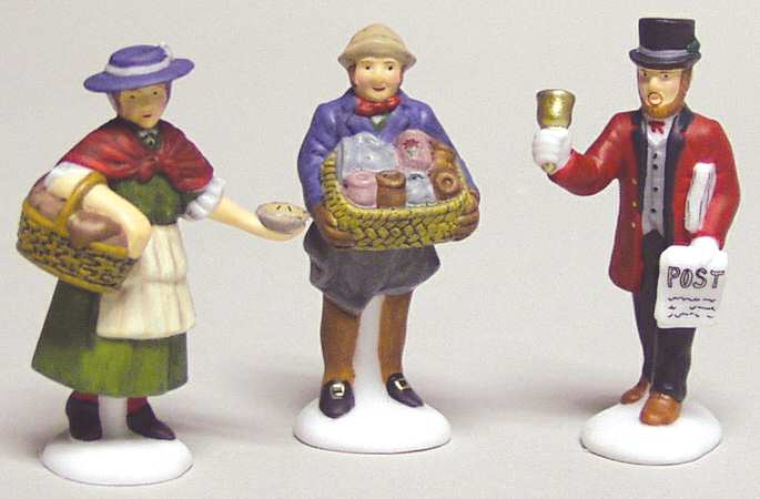 Dickens Village Street Merchants - With Box Bx324