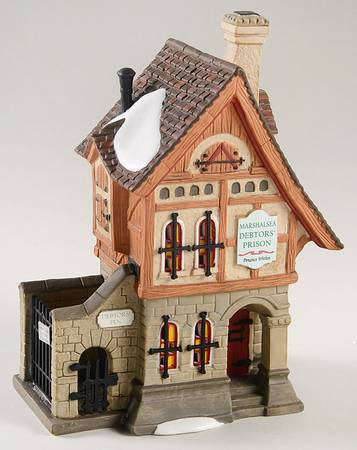 Dickens Village Marshalsea Debtors' Prison - With Box Bx771