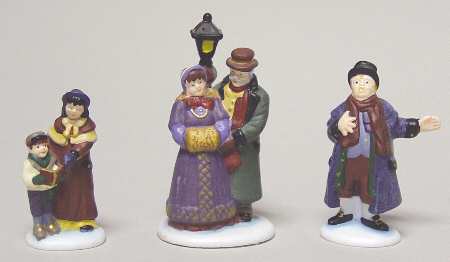 Dickens Village Town Square Carolers - Boxed