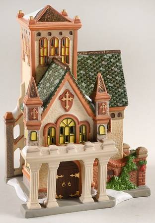 Dickens Village Duniway Abbey - With Box Bx765