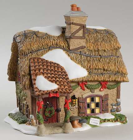 Dickens Village Hollyberry Cottage - With Box Bx362