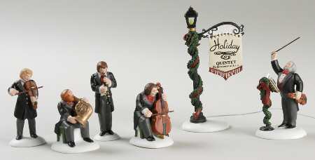 Dickens Village Holiday Quintet - Boxed