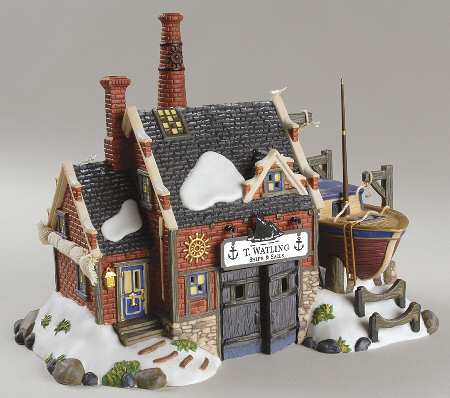 Dickens Village T Watling Ships & Sails - With Box Bx357