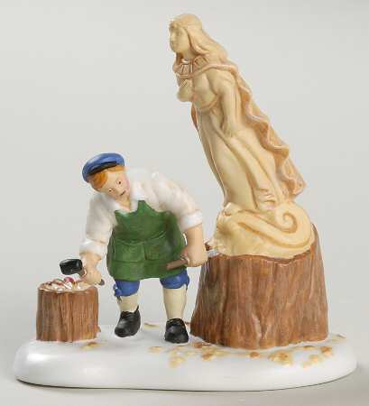 Dickens Village Ship Figurehead Carver - Boxed