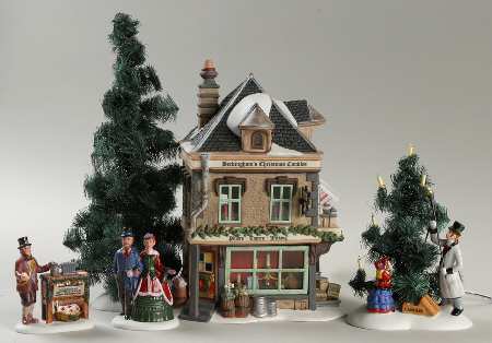 Dickens Village Beckingham's Christmas Candles - Boxed