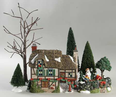 Dickens Village Christmas At Codington Cottage - Boxed