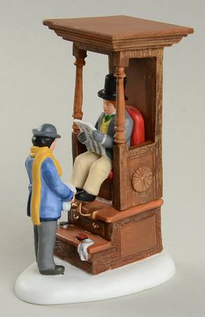 Dickens Village A Fine Shoe Shine - Box