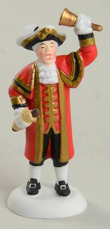 Dickens Village London Town Crier - With Box Bx714