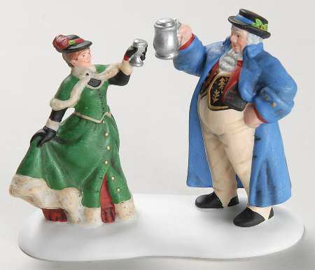 Dickens Village A Toast To Our Anniversary - Boxed